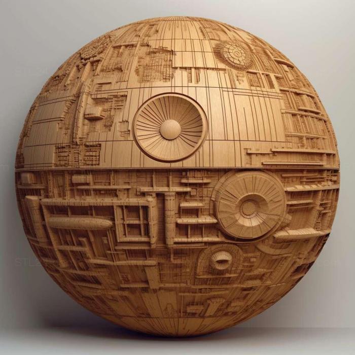 Games (death star 1, GAMES_29365) 3D models for cnc